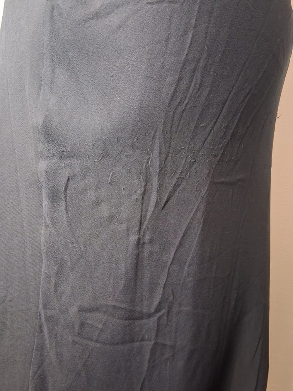 Laundry by Shelli Segal Black Silk Corset Hi-Low Dress Size 12 - Picture 3 of 6